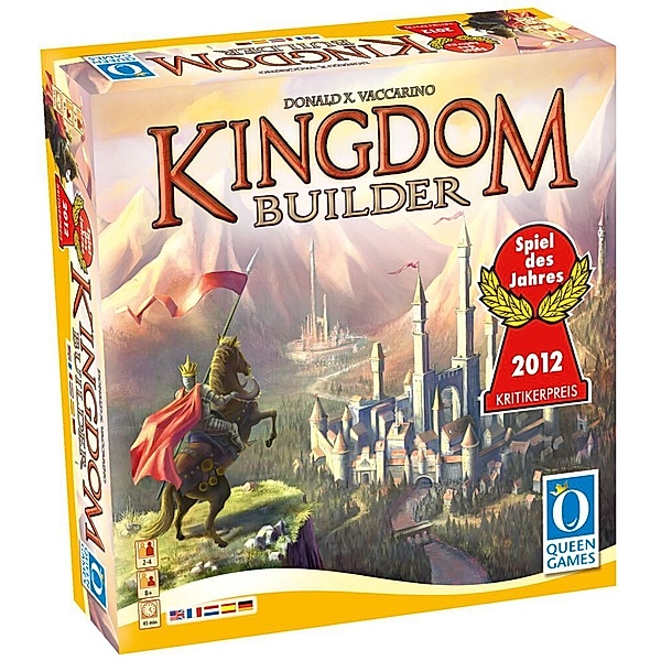 QUEEN GAMES Kingdom Builder (Spiel), in deutscher Sprache