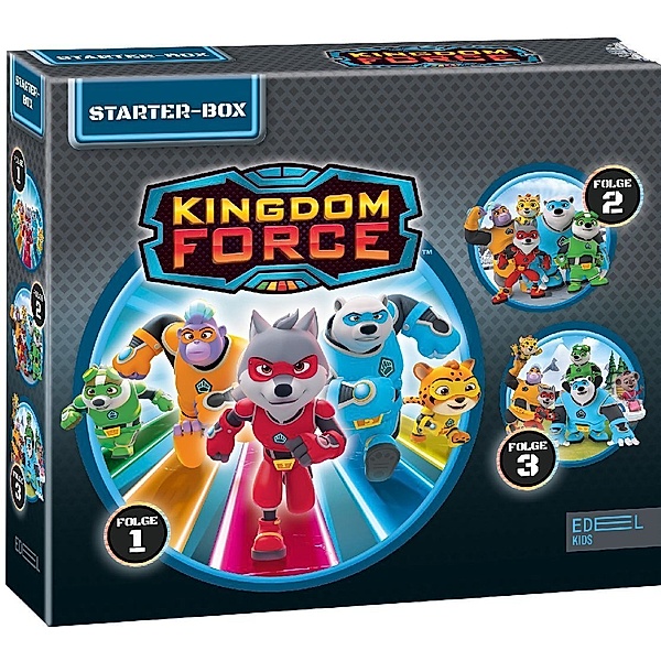 Kingdom Force - Starter-Box.Box.1,3 Audio-CD, Kingdom Force