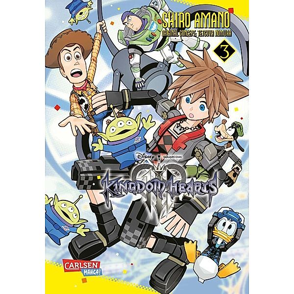 Kingdom Hearts III Bd.3, Shiro Amano, Tetsuya Nomura