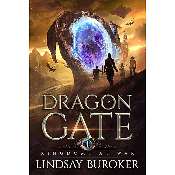 Kingdoms at War (Dragon Gate, #1) / Dragon Gate, Lindsay Buroker
