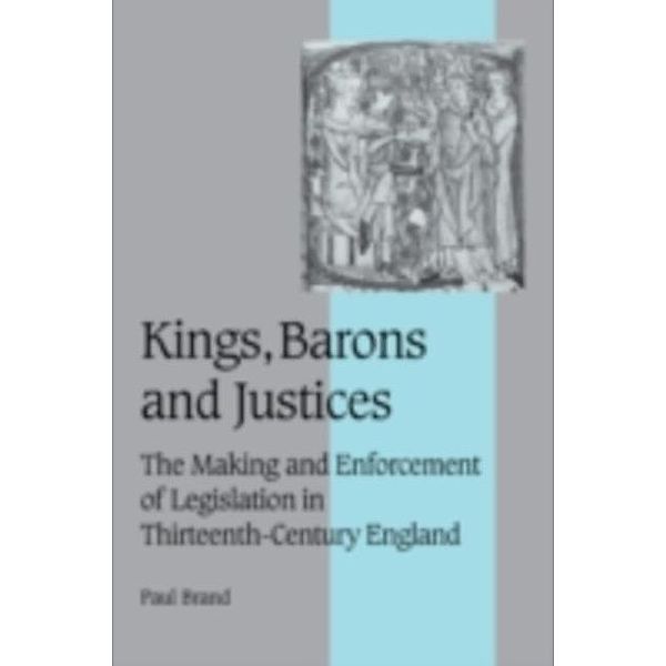 Kings, Barons and Justices, Paul Brand
