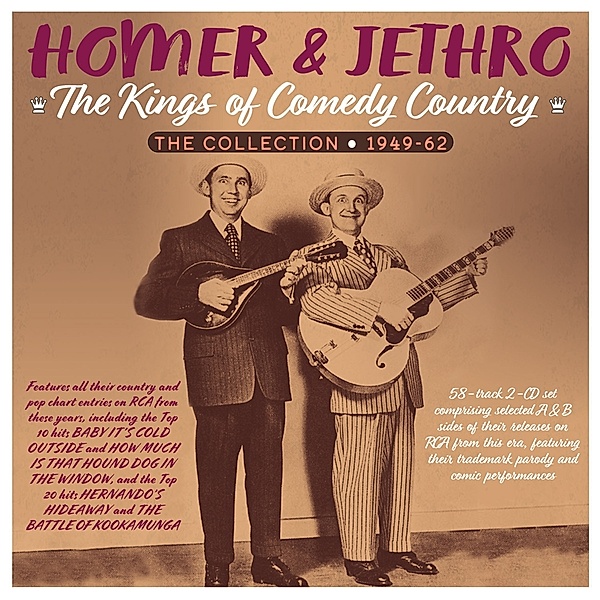 Kings Of Comedy Country-The Collection 1949-1962, Homer & Jethro