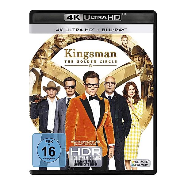 Kingsman 2 - The Golden Circle (4K Ultra HD), Diverse Interpreten