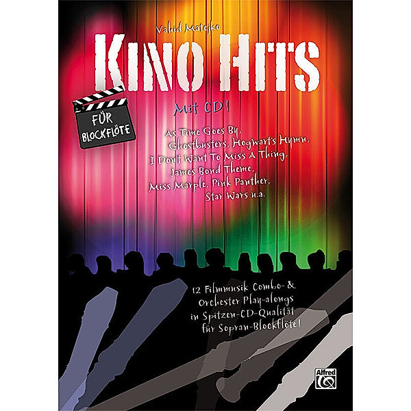 Kino Hits / Kino Hits für Blockflöte, m. 1 Audio-CD, Vahid Matejko