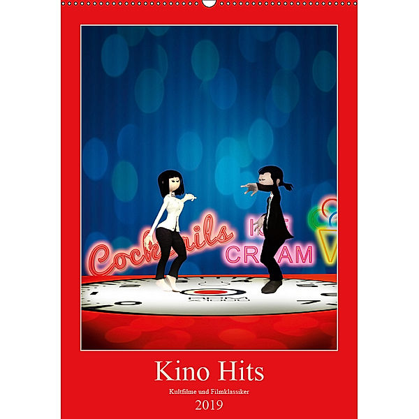 Kino Hits (Wandkalender 2019 DIN A2 hoch), Norbert Buch
