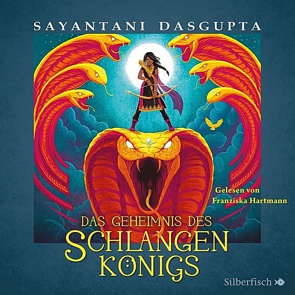 Kiranmalas Abenteuer 1: Das Geheimnis des Schlangenkönigs,4 Audio-CD, Sayantani DasGupta