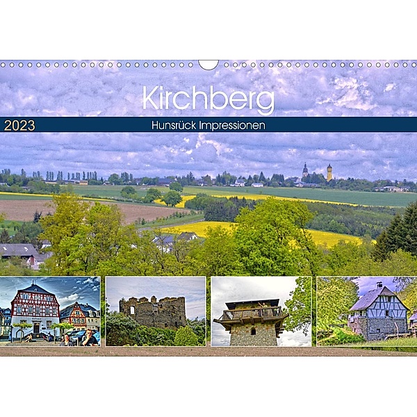Kirchberg Hunsrück Impressionen (Wandkalender 2023 DIN A3 quer), Günther Geiger