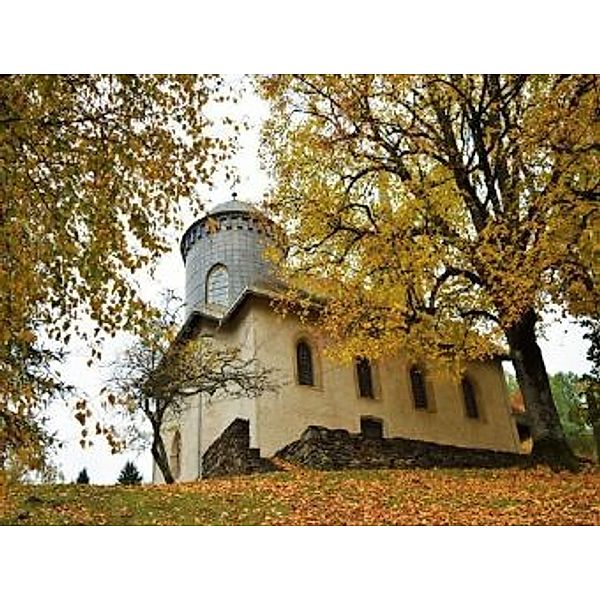 Kirche im Herbst - 500 Teile (Puzzle)