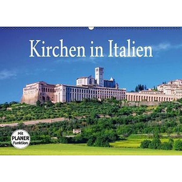 Kirchen in Italien (Wandkalender 2016 DIN A2 quer), LianeM