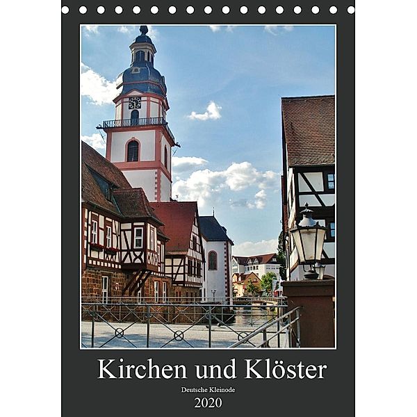 Kirchen und Klöster deutsche Kleinode (Tischkalender 2020 DIN A5 hoch), Andrea Janke