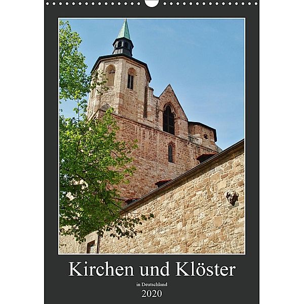 Kirchen und Klöster in Deutschland (Wandkalender 2020 DIN A3 hoch), Andrea Janke