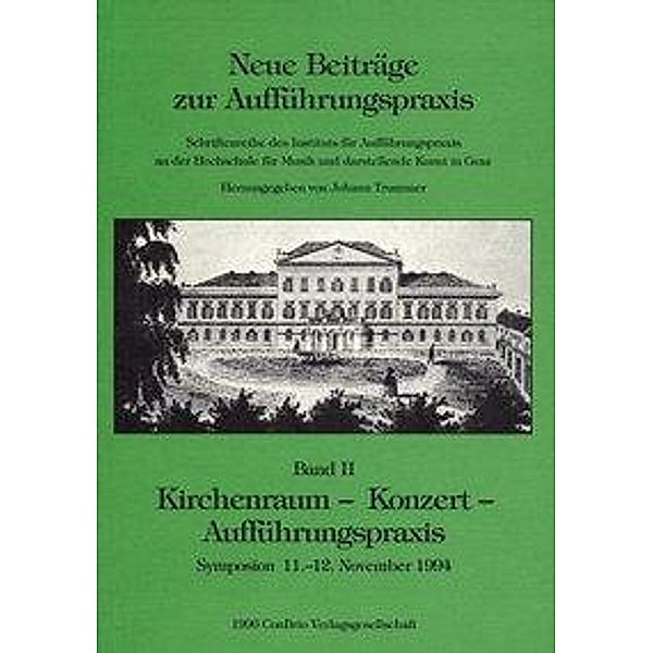 Kirchenraum - Konzert - Aufführungspraxis