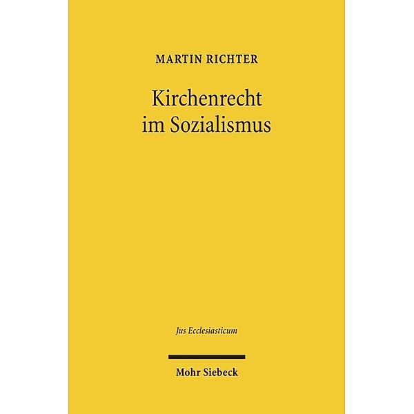 Kirchenrecht im Sozialismus, Martin Richter