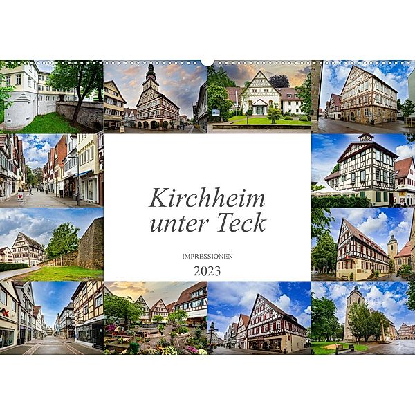 Kirchheim unter Teck Impressionen (Wandkalender 2023 DIN A2 quer), Dirk Meutzner