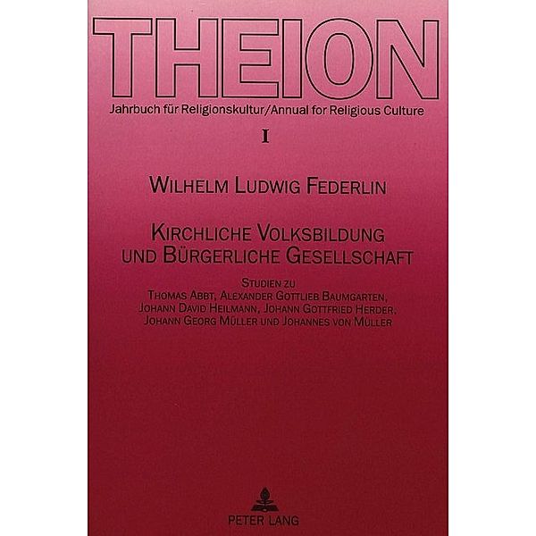 Kirchliche Volksbildung und Bürgerliche Gesellschaft, Wilhelm-Ludwig Federlin