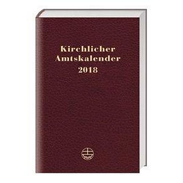 Kirchlicher Amtskalender 2018 - rot