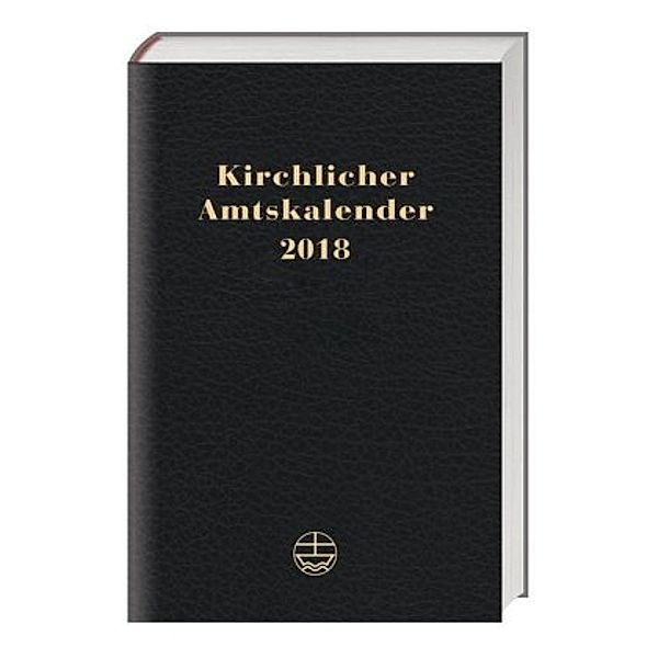 Kirchlicher Amtskalender 2018 - schwarz