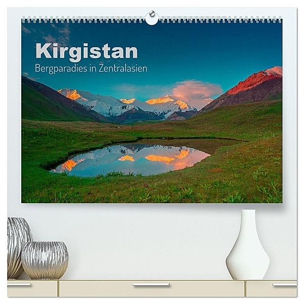 Kirgistan Bergparadies in Zentralasien (hochwertiger Premium Wandkalender 2024 DIN A2 quer), Kunstdruck in Hochglanz, Tom Czermak