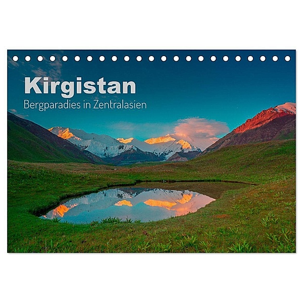 Kirgistan Bergparadies in Zentralasien (Tischkalender 2024 DIN A5 quer), CALVENDO Monatskalender, Tom Czermak