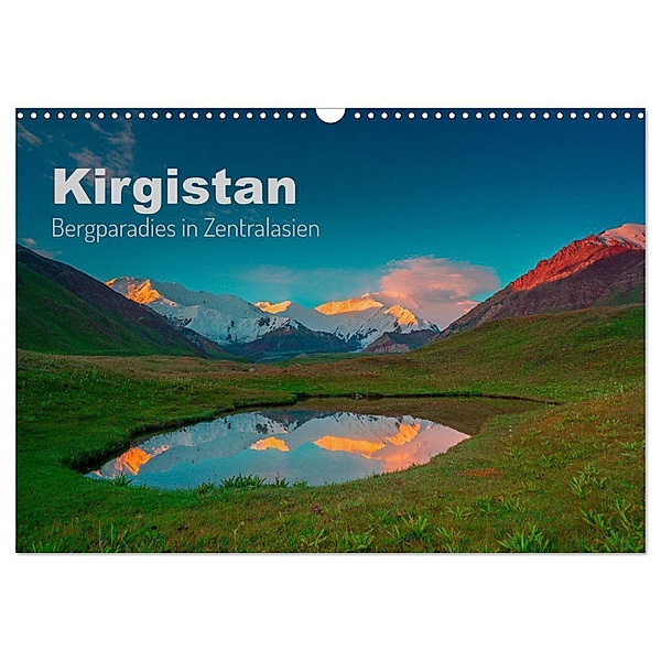 Kirgistan Bergparadies in Zentralasien (Wandkalender 2024 DIN A3 quer), CALVENDO Monatskalender, Tom Czermak