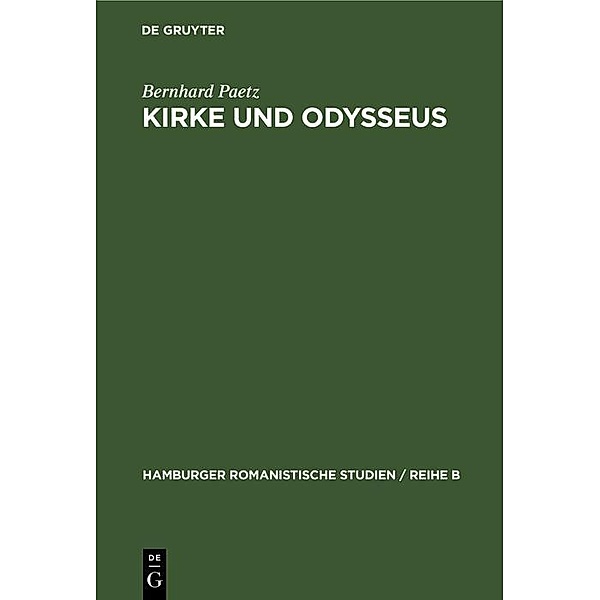 Kirke und Odysseus, Bernhard Paetz