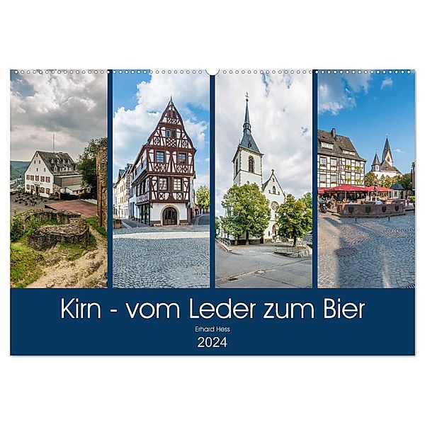 Kirn - vom Leder zum Bier (Wandkalender 2024 DIN A2 quer), CALVENDO Monatskalender, Erhard Hess