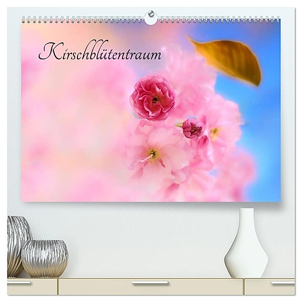 Kirschblütentraum (hochwertiger Premium Wandkalender 2024 DIN A2 quer), Kunstdruck in Hochglanz, Uwe Herzog