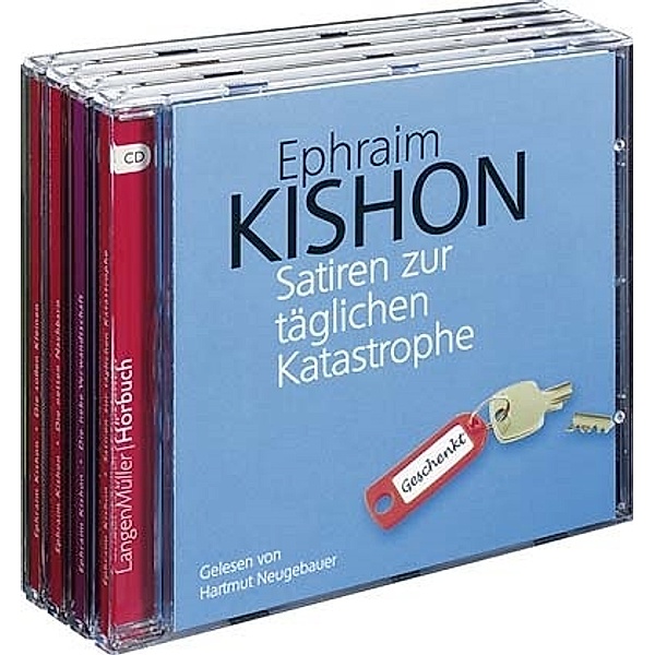 Kishon-Set Kishon ist Kult, 4 CDs, Ephraim Kishon