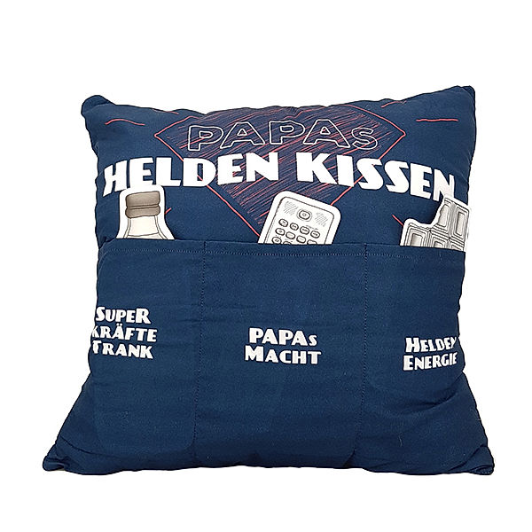 Kissen Papas Heldenkissen