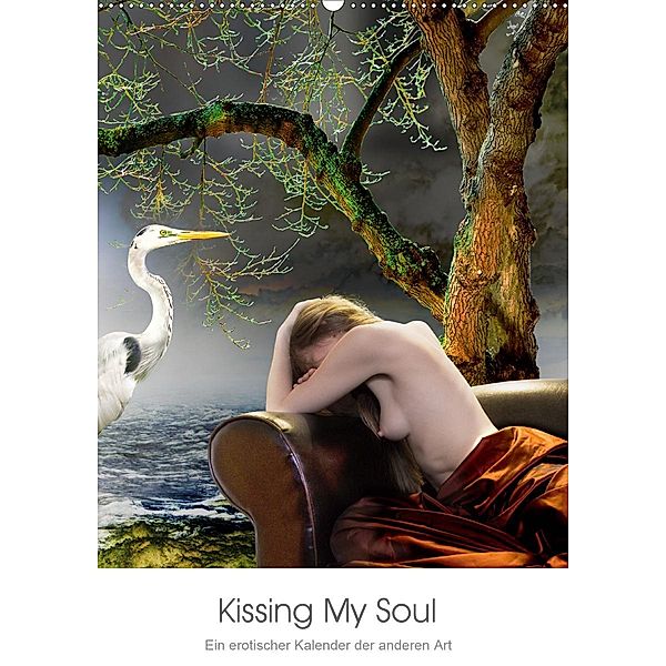 Kissing My Soul. Ein erotischer Kalender der anderen Art (Wandkalender 2020 DIN A2 hoch), Arthur Andingh