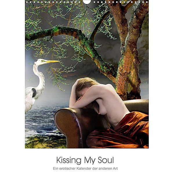 Kissing My Soul. Ein erotischer Kalender der anderen Art (Wandkalender 2023 DIN A3 hoch), Arthur Andingh