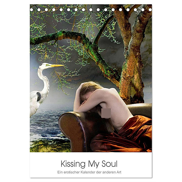 Kissing My Soul. Ein erotischer Kalender der anderen Art (Tischkalender 2024 DIN A5 hoch), CALVENDO Monatskalender, Arthur Andingh