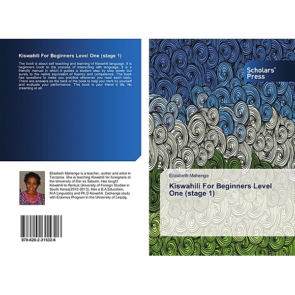 Kiswahili For Beginners Level One (stage 1), Elizabeth Mahenge
