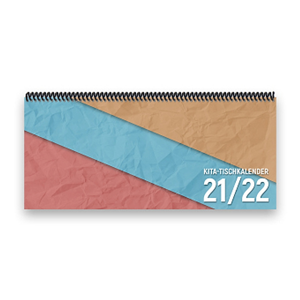 Kita-Tischkalender 2021/22 XL (bunt)