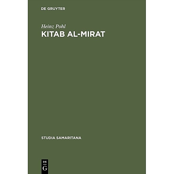 Kitab al-Mirat, Heinz Pohl
