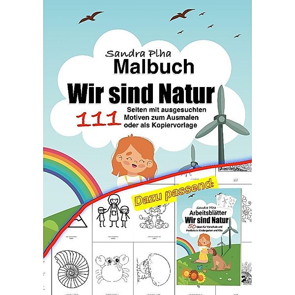 KitaFix Malbuch Wir sind Natur, Sandra Plha