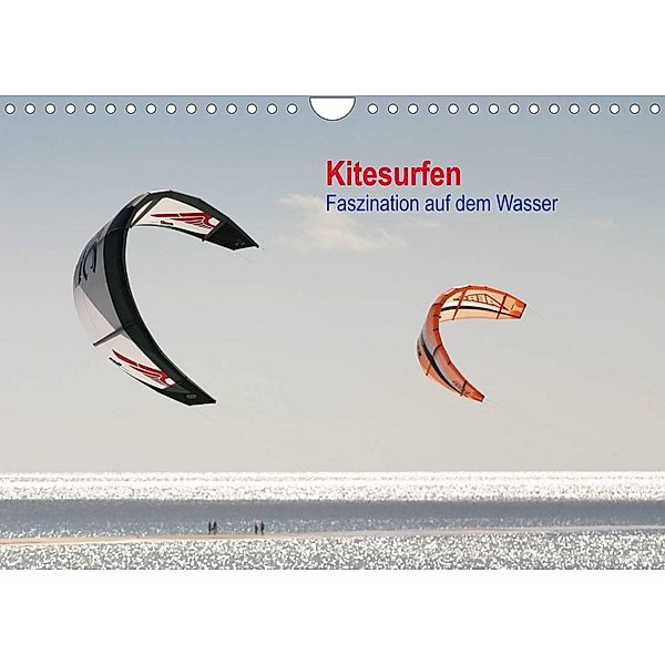 Kitesurfen - Faszination auf dem Wasser (Wandkalender 2023 DIN A4 quer), Martin Peitz