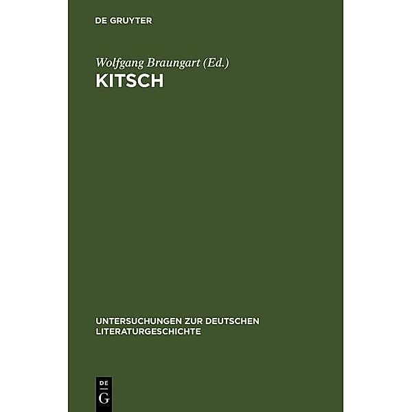 Kitsch / Untersuchungen zur deutschen Literaturgeschichte Bd.112