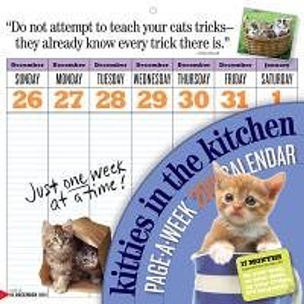 Kitties in the Kitchen Calendar 2011