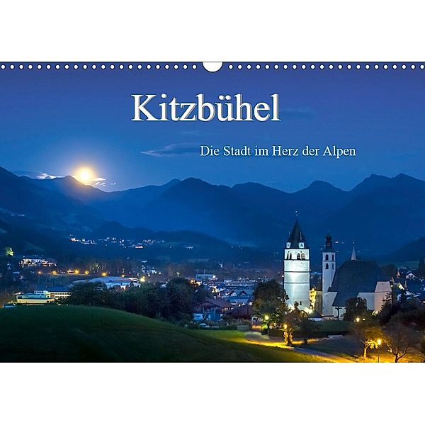 Kitzbühel. Die Stadt im Herz der Alpen (Wandkalender 2020 DIN A3 quer), Peter Überall