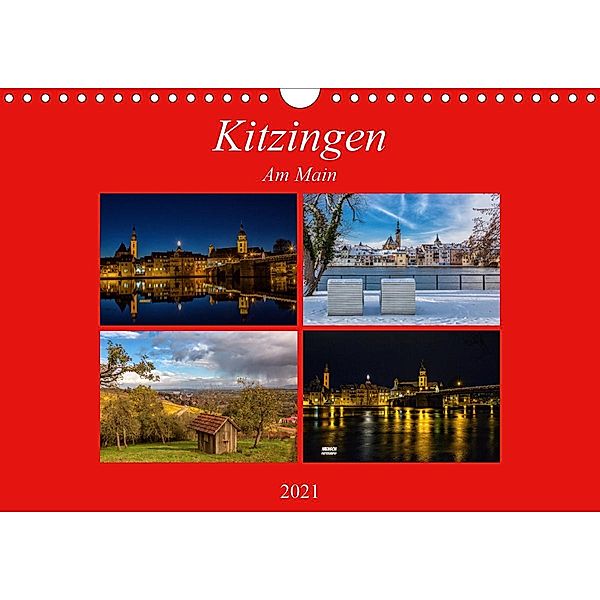 Kitzingen am Main (Wandkalender 2021 DIN A4 quer), Hans Will