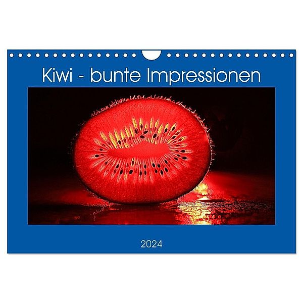 Kiwi - bunte Impressionen (Wandkalender 2024 DIN A4 quer), CALVENDO Monatskalender, Günther Geiger