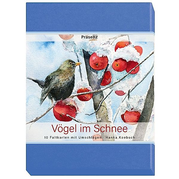 KK-Serie Vögel im Schnee