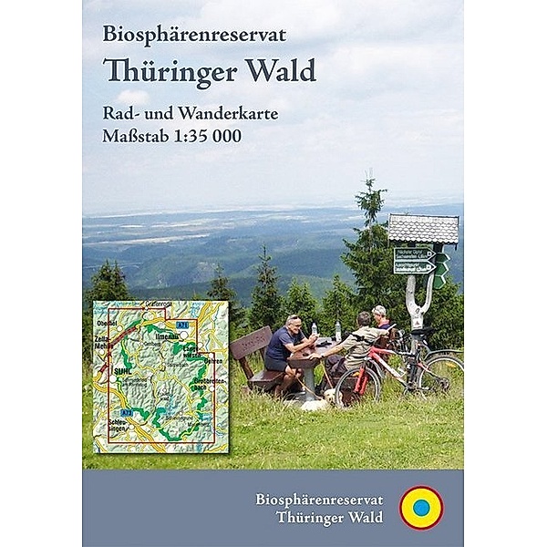 KKV Rad- und Wanderkarte / KKV Rad- und Wanderkarte Biosphärenreservat Thüringer Wald