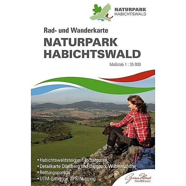 KKV Rad- und Wanderkarte Naturpark Habichtswald