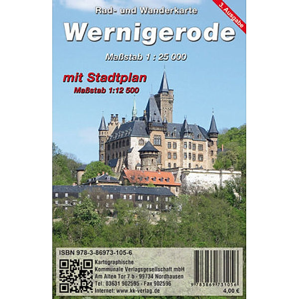 KKV Rad- und Wanderkarte Wernigerode