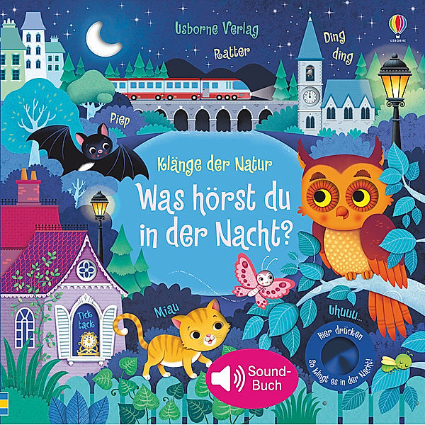 Klänge der Natur: Was hörst du in der Nacht?, m. Soundeffekten, Sam Taplin