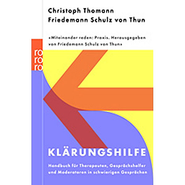 Klärungshilfe.Bd.1, Christoph Thomann, Friedemann Schulz Von Thun