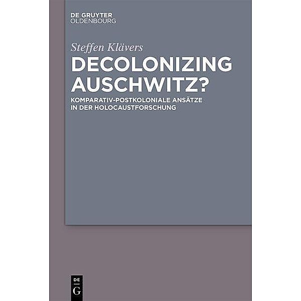 Klävers, S: Decolonizing Auschwitz?, Steffen Klävers