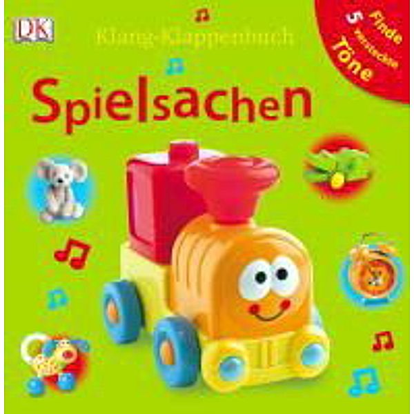 Klang-Klappenbuch Spielsachen, mit Tonmodul